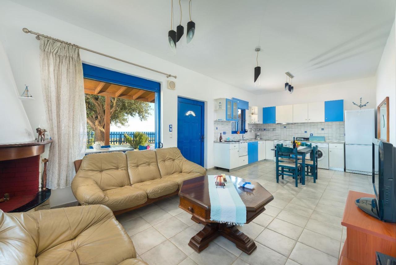 Stegna House Sea View Apartment อาร์คานเยโลส ภายนอก รูปภาพ